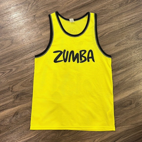 Yellow Zumba Jersey Shirt - Picture 1 of 3